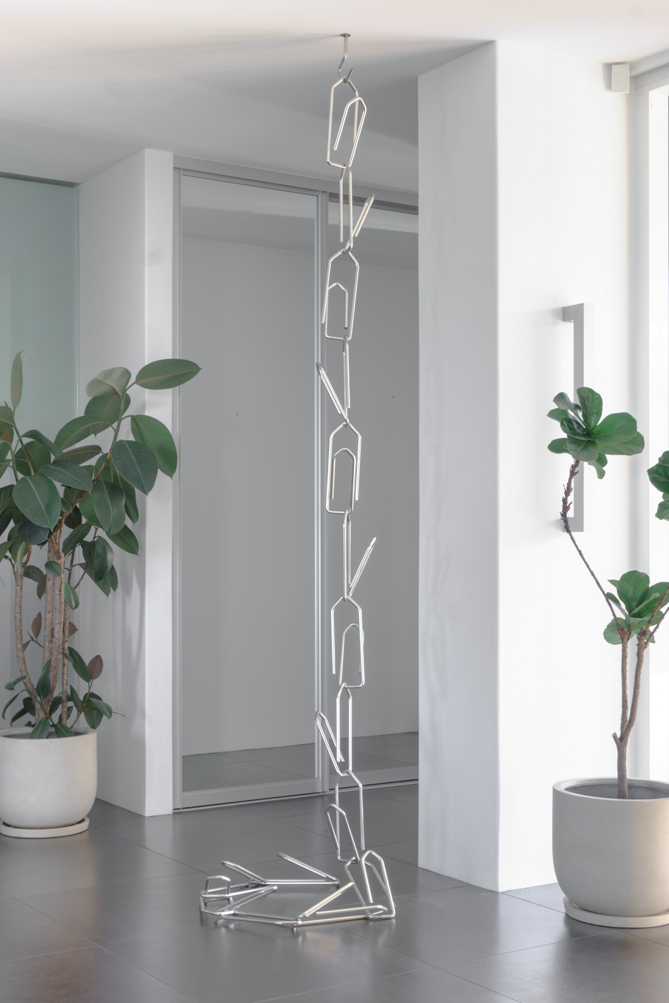 Gem - Bottle holder / Ceiling hanger - Matt Svart Sablé
