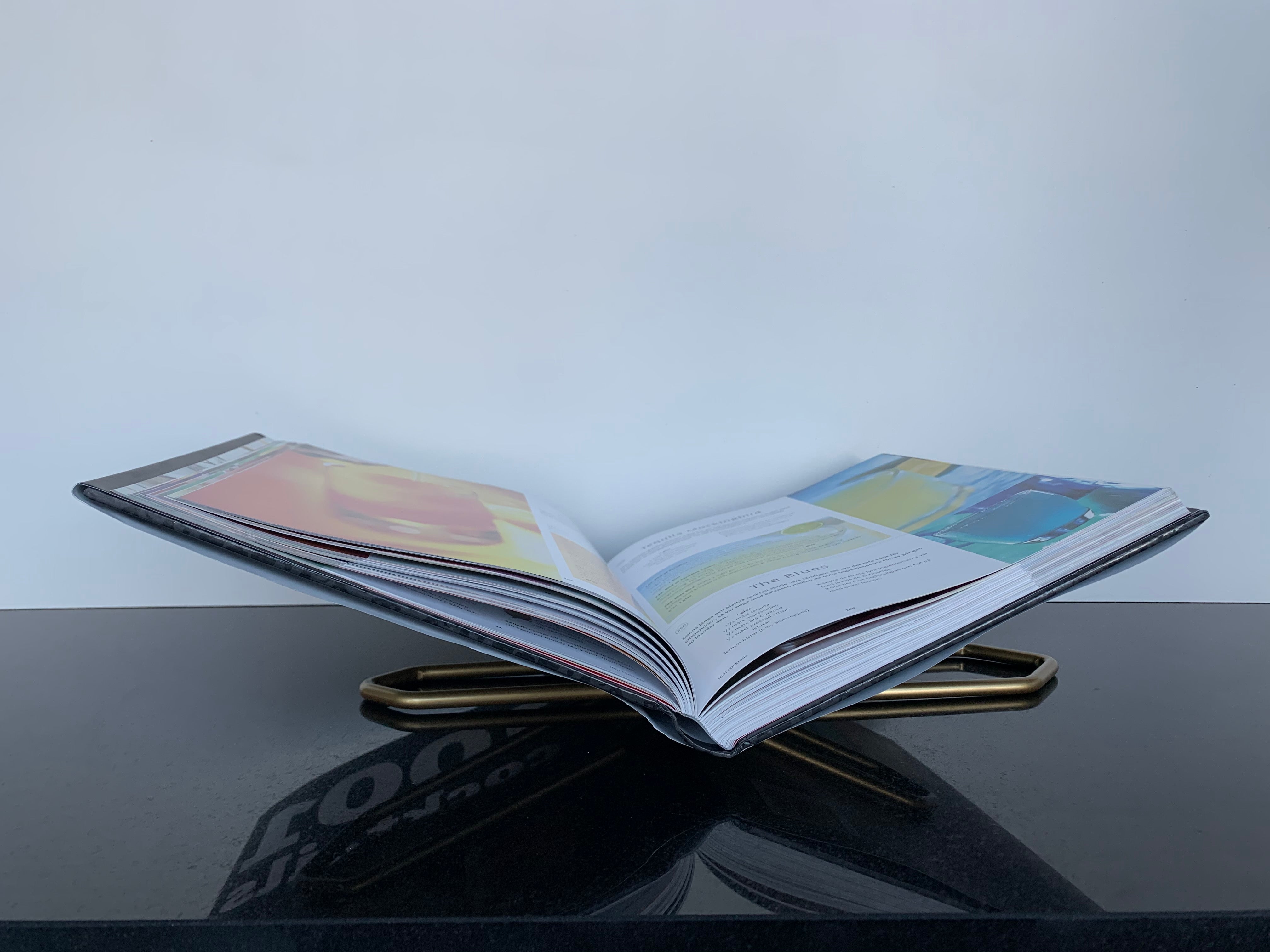 Reversible Bookstand - Mässing Guld