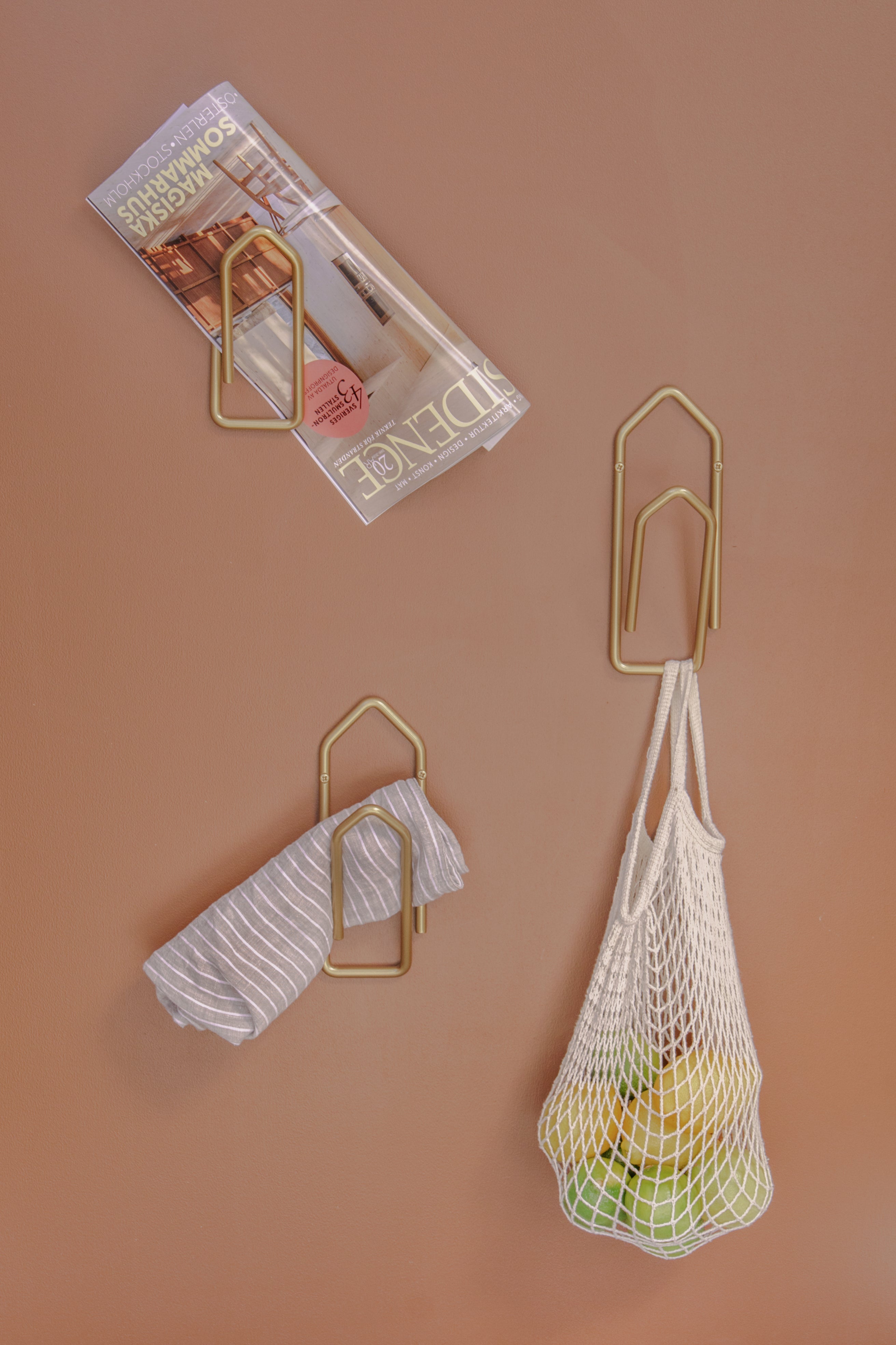 Gem - Wall hanger - Krom Silver