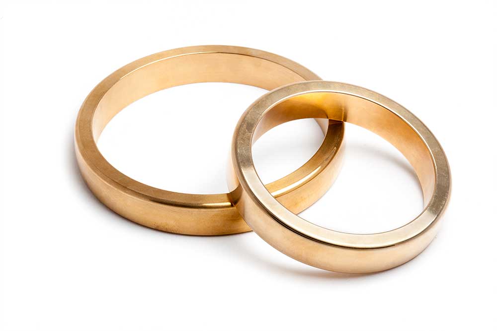 Big wedding rings - Guld (1,2 kg)